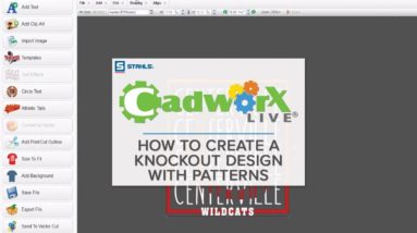 How to Create a Knock-Out Design with Patterns