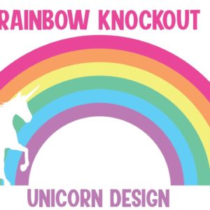 How To Create a Rainbow Knockout Unicorn Design in Adobe Illustrator