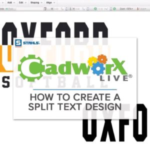 How to Create a Split Text Design