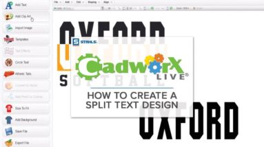 How to Create a Split Text Design