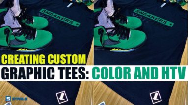 How to Create Custom Graphic Tees | Choosing the Right Colors and HTV