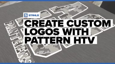 How to Create Custom Logo Designs with Patterned HTV