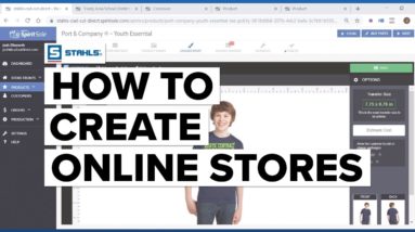 How to Create Online Stores with Stahls’® Spirit Sale™