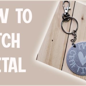 How to Etch Metal with the Silhouette Cameo