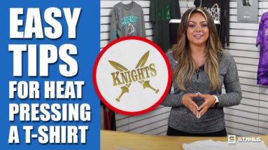 How to Heat Press a T-Shirt | Basic Tips & Tricks