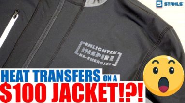 How to Improve a $100 Jacket with FlexStyle Heat Transfers