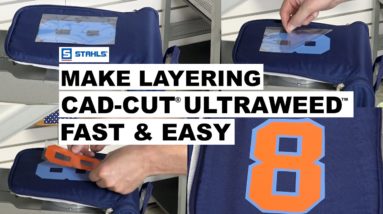 How to Layer Heat Transfer Vinyl Using CAD CUT® UltraWeed™