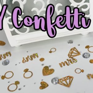 How to Make DIY Confetti with Cricut | Cricut Party Foil Projects