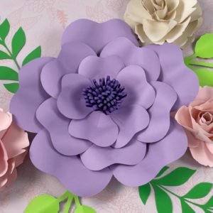 How to Make DIY Giant Paper Flowers with Cricut