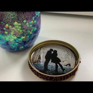 How To Make Epoxy Resin Photo Coasters | DIY Christmas Gift Ideas