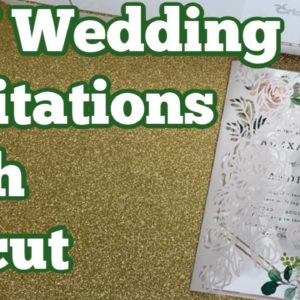 How to Make Wedding Invitations Using Cricut Maker