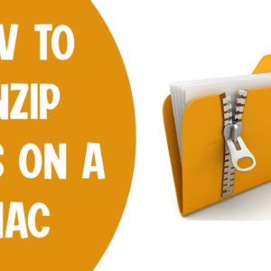 How to Open Zip Files On a Mac