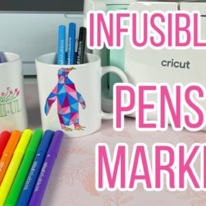 How to Use Cricut Infusible Ink Pens with Cricut Mug Press Tutorial