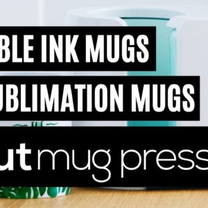 ☕️Cricut Mug Press | Infusible Ink Mug Vs Sublimation Mug | How To Use Mug Press | Using A Mug Press