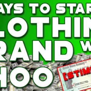 3 Ways To Invest Your $1400 Stimulus Check To Start A Clothing Brand Featuring Jon Phenom CB_Academy