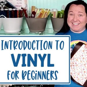 Introduction to Vinyl for Silhouette and Cricut Beginners