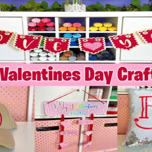 4 Valentines Day Craft Ideas with Cricut Tutorial 💕 | Cricut Valentines Day Ideas ❤