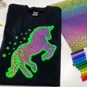 How to Make Shirts With Patterned HTV and Offset Feature in Cricut Design Space