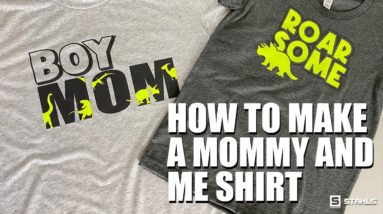 Let's Make a Mommy and Me T-Shirt! | Why You Should Be Selling These