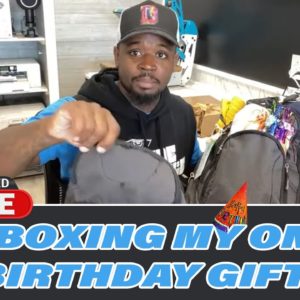 LIVE: Unboxing My Only Birthday Gift! Lol Shoutout auto Sanmar!