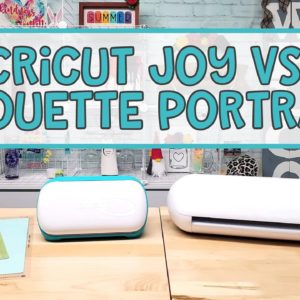 Mini Machine Comparison Cricut Joy vs Silhouette Portrait 3