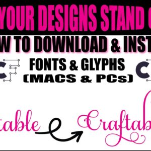 HOW TO DOWNLOAD AND  INSTALL FONTS FROM CREATIVE FABRICA | ONLINE FONTS FOR DESIGNING