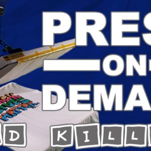 Press On Demand For Your Brand Or Others! The New POD "Press On Demand" (Print On Demand Killer)