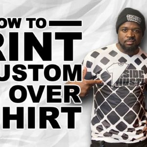 How To Sublimate A Custom All Over Print T-Shirt (With Garment Creations)