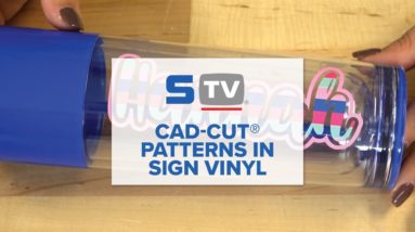 Pattern Sign Vinyl