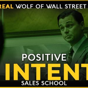 Positive Intent | Free Sales Training Program | Sales School