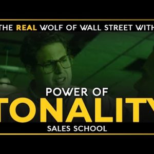 Power Of Tonality | Sales School Free Training | Sales School