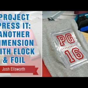 Project Press It: Another Dimension with Flock & Foil