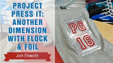 Project Press It: Another Dimension with Flock & Foil