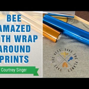 Project Press It: Bee Amazed with Wrap Around Prints