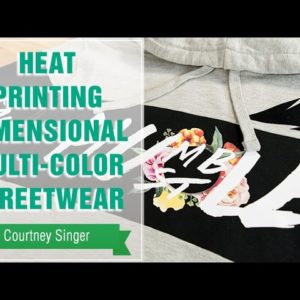 Project Press It: Heat Printing Dimensional Multi-Color Streetwear