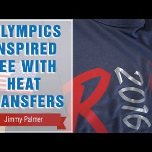 Project Press It: Olympics Inspired Tee with Heat Transfers