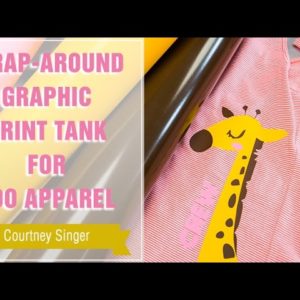 Project Press It: Wrap Around Graphic Print Tank for Zoo Apparel