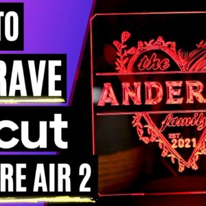 🤩How To Engrave With Cricut Explore Air 2 | How To Engrave With Your Cricut Machine