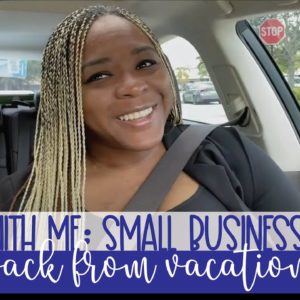 Work with Me Vlog | Fill Orders | Shop for Acrylic for Glowforge | Day in the Life of Small Business