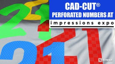 Recap of Impression Expo in Atlantic City: CAD-CUT® Perforated Numbers