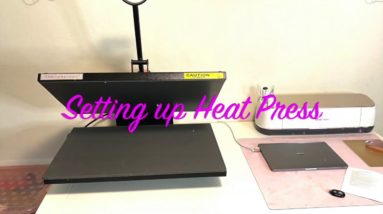 Fancier Studio 16x24 Heat Press - Unboxing for sublimation and heat transfer vinyl iron-on t-shirts