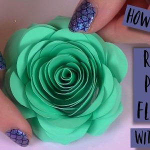 How to Make Rolled Paper Flowers with Cricut | Crazy Crafters Cruise 2019 Highlights