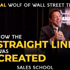 How the Straight Line Was Created | Free Sales Training Program | Sales School with Jordan Belfort