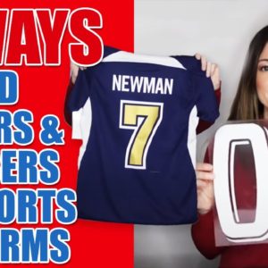 4 Ways to Easily Decorate Sports Uniforms | How to Heat Press Letters & Numbers