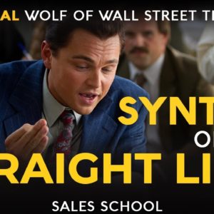 Syntax of the Straight Line | Free Sales Training Program | Sales School