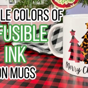 How to Layer Cricut Infusible Ink in Cricut Mug Press | Multiple Colors Infusible Ink Mugs