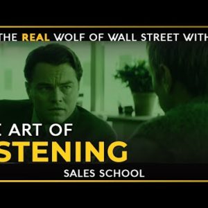 The Art Of Listening | Free Sales Training Program | Sales School