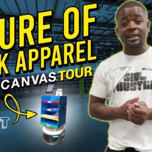 The Future of Blank Apparel! 👕🤖 Bella+Canvas Tour