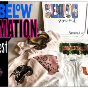 Five Below Sublimation Haul | Sublimate Dry Erase Boards, Shoes, | Hair wrap/towel, Shirt, Pants