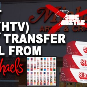 Where Not To Buy Heat Transfer Vinyl (Why Crafters Shouldn't Buy HTV From Michaels)